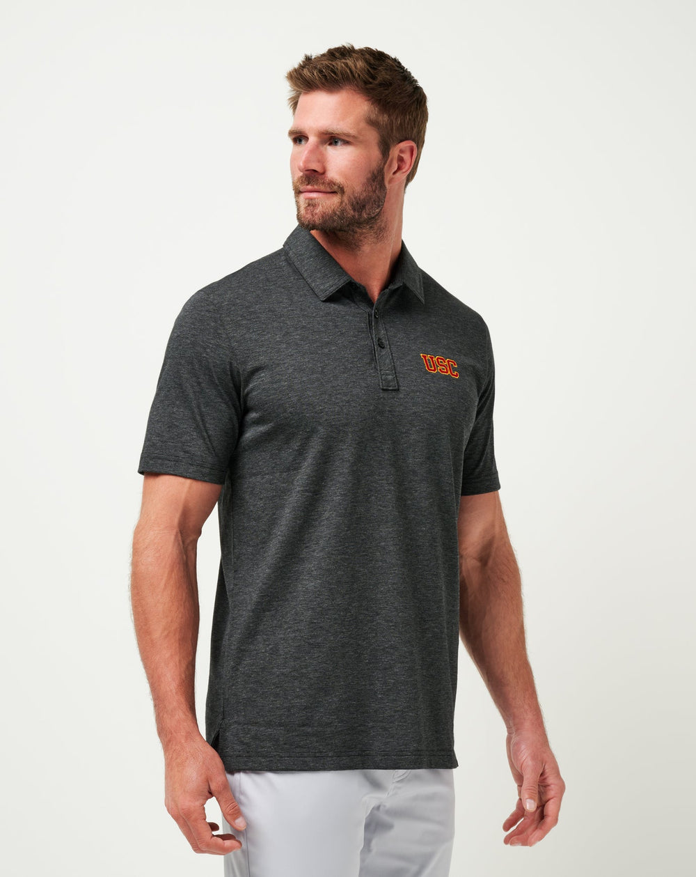 Heather Black Travis Mathew USC The Zinna Polo