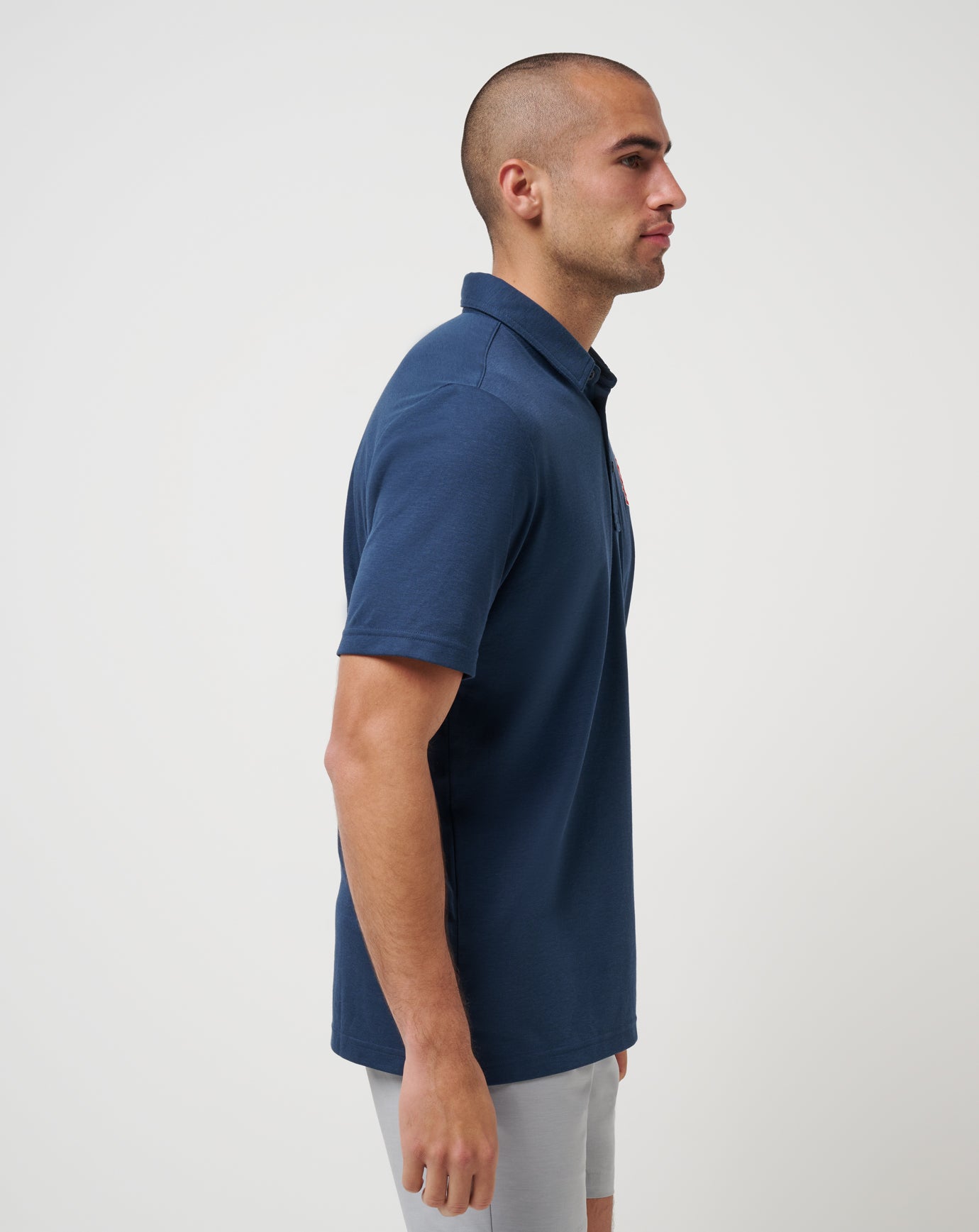 Navy Travis Mathew St Louis Cardinals Playoff Pitch Polo