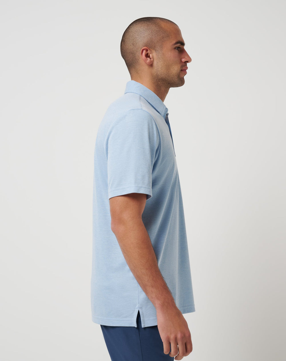 Heather Blue Travis Mathew Kansas City Royals Playoff Pitch Polo