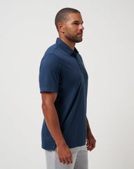 Navy Travis Mathew Los Angeles Angels Playoff Pitch Polo