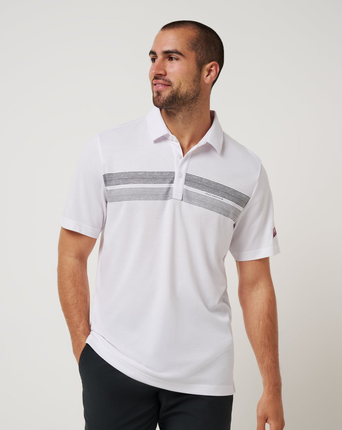 White Travis Mathew New York Mets Top Recruit Polo
