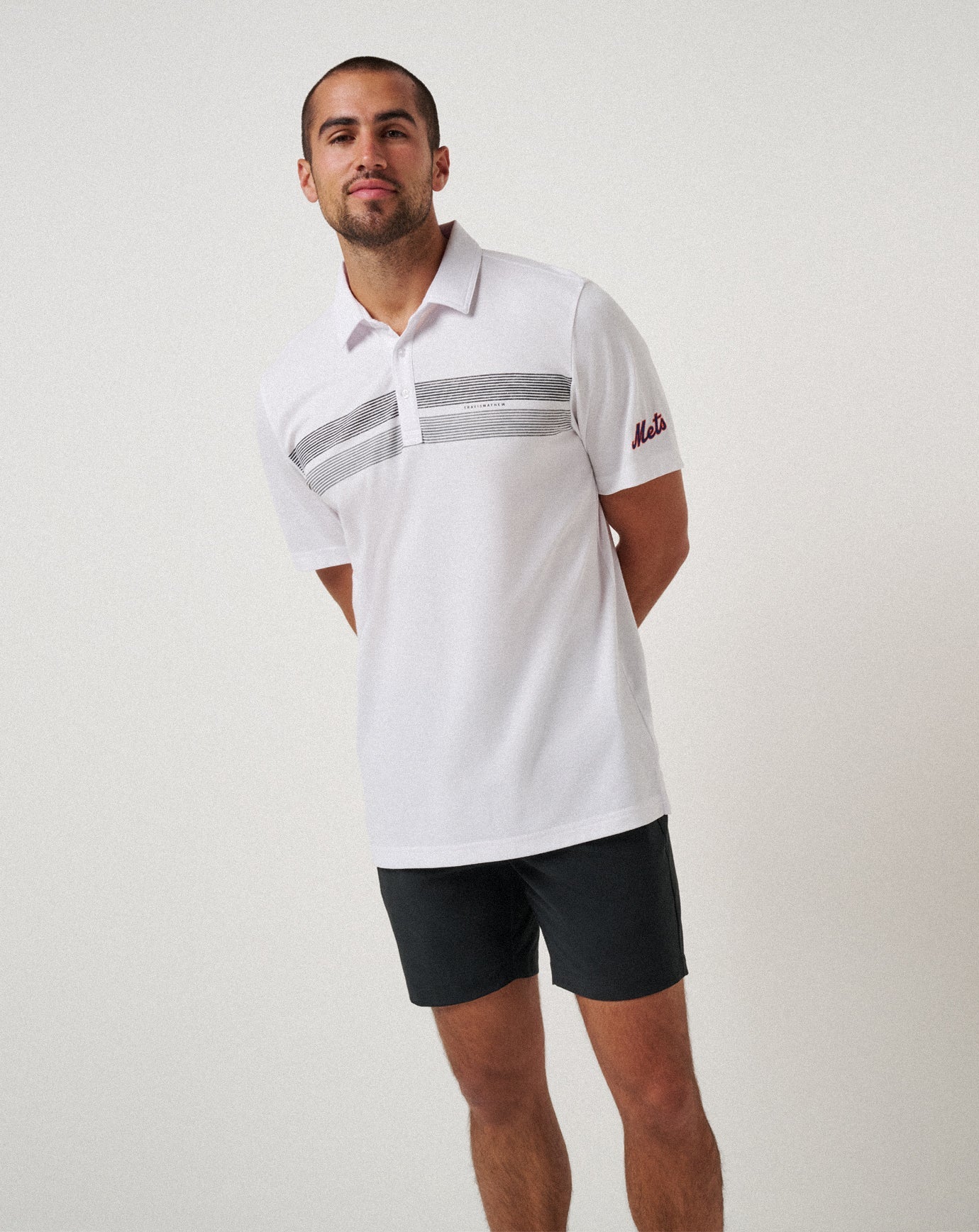 White Travis Mathew New York Mets Top Recruit Polo