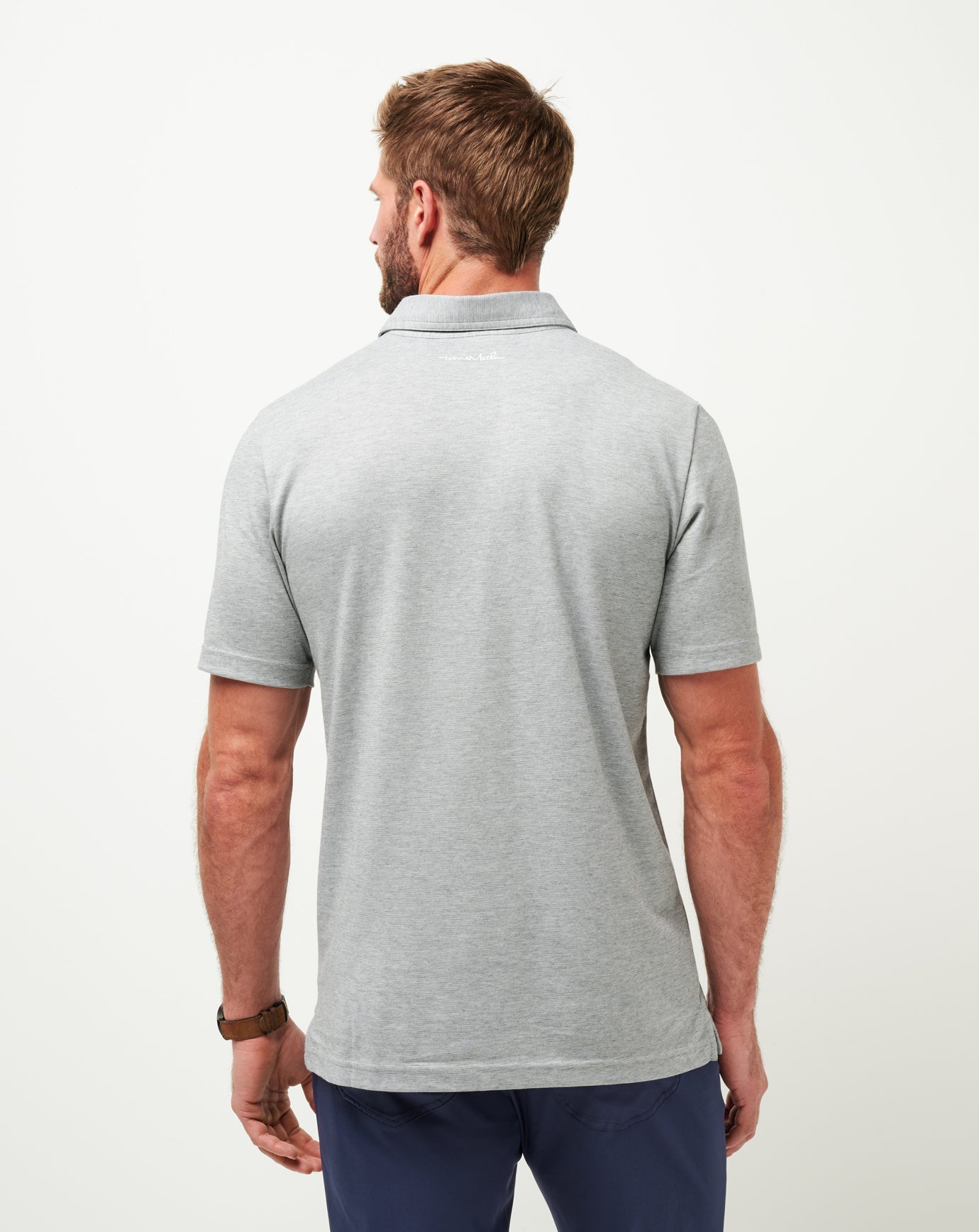 Heather Grey Travis Mathew Chicago Cubs The Zinna Polo