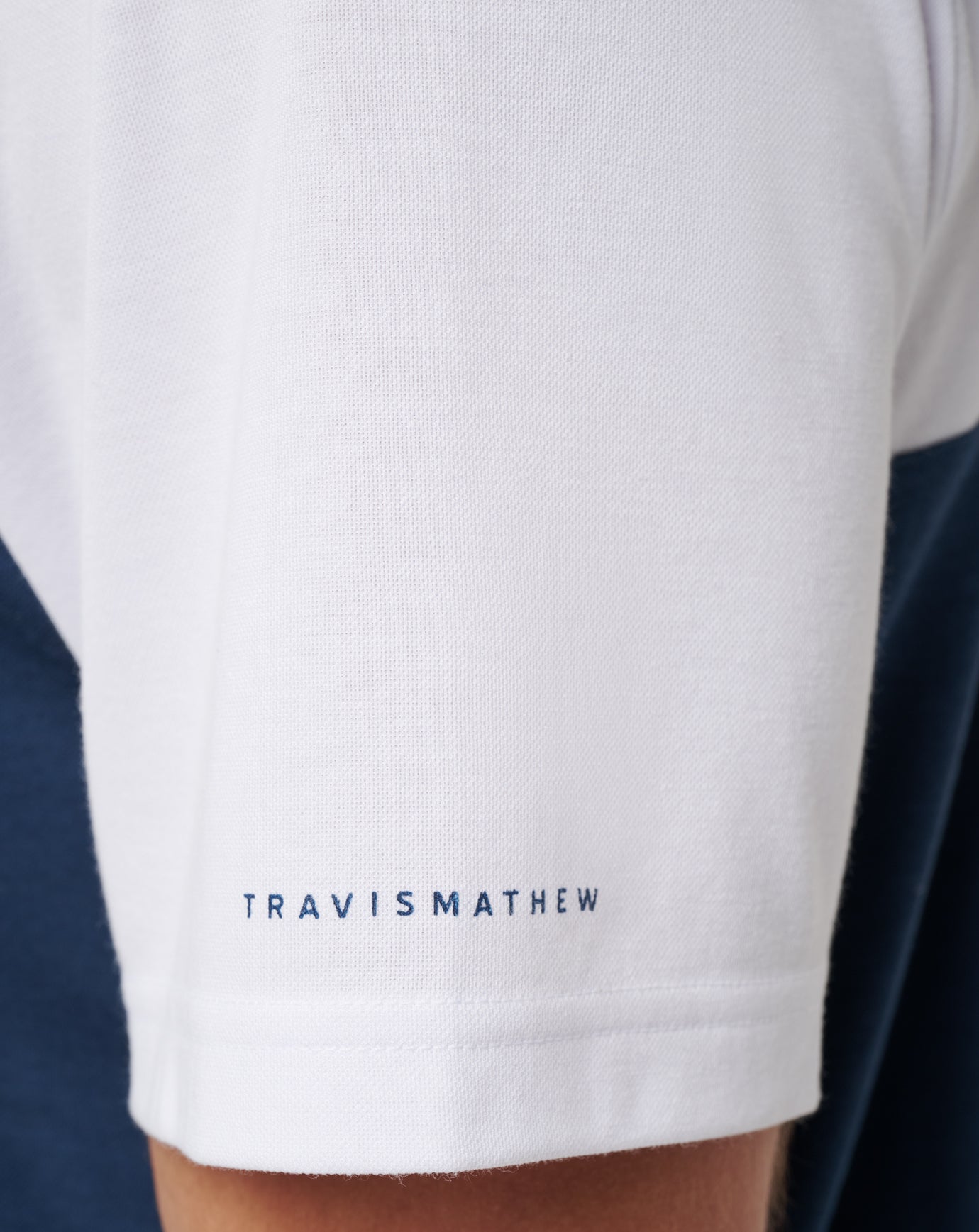 White/Navy Travis Mathew Boston Red Sox Home Run Leader Polo