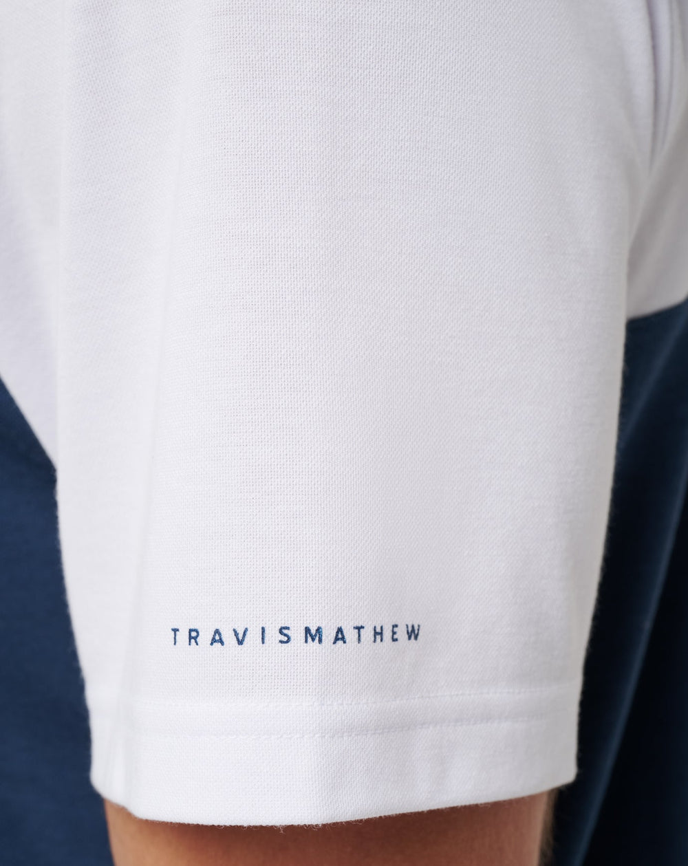 White/Navy Travis Mathew Boston Red Sox Home Run Leader Polo