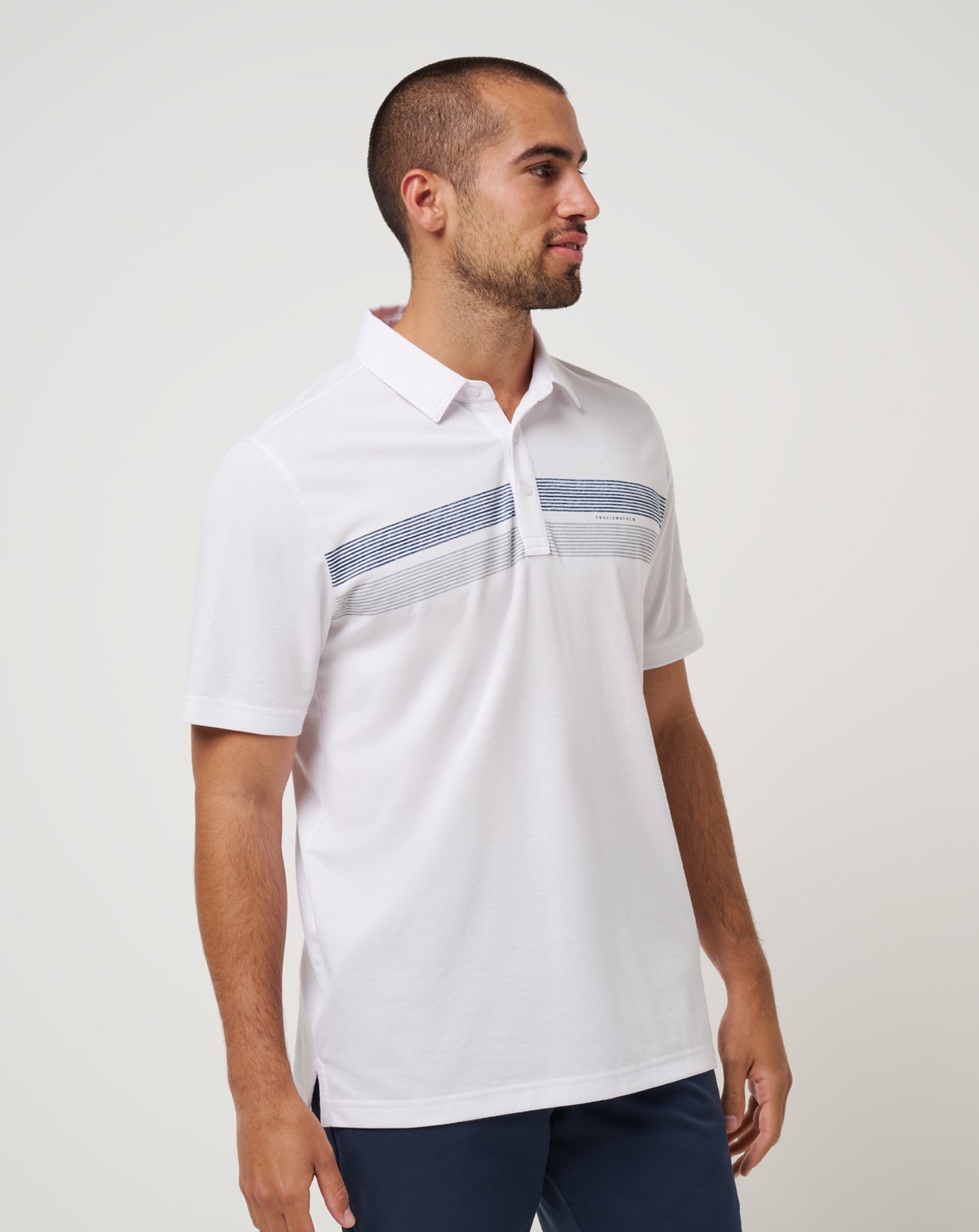 White Travis Mathew Boston Red Sox Top Recruit Polo