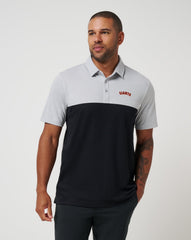 Heather Grey/Black Travis Mathew San Francisco Giants Home Run Leader Polo