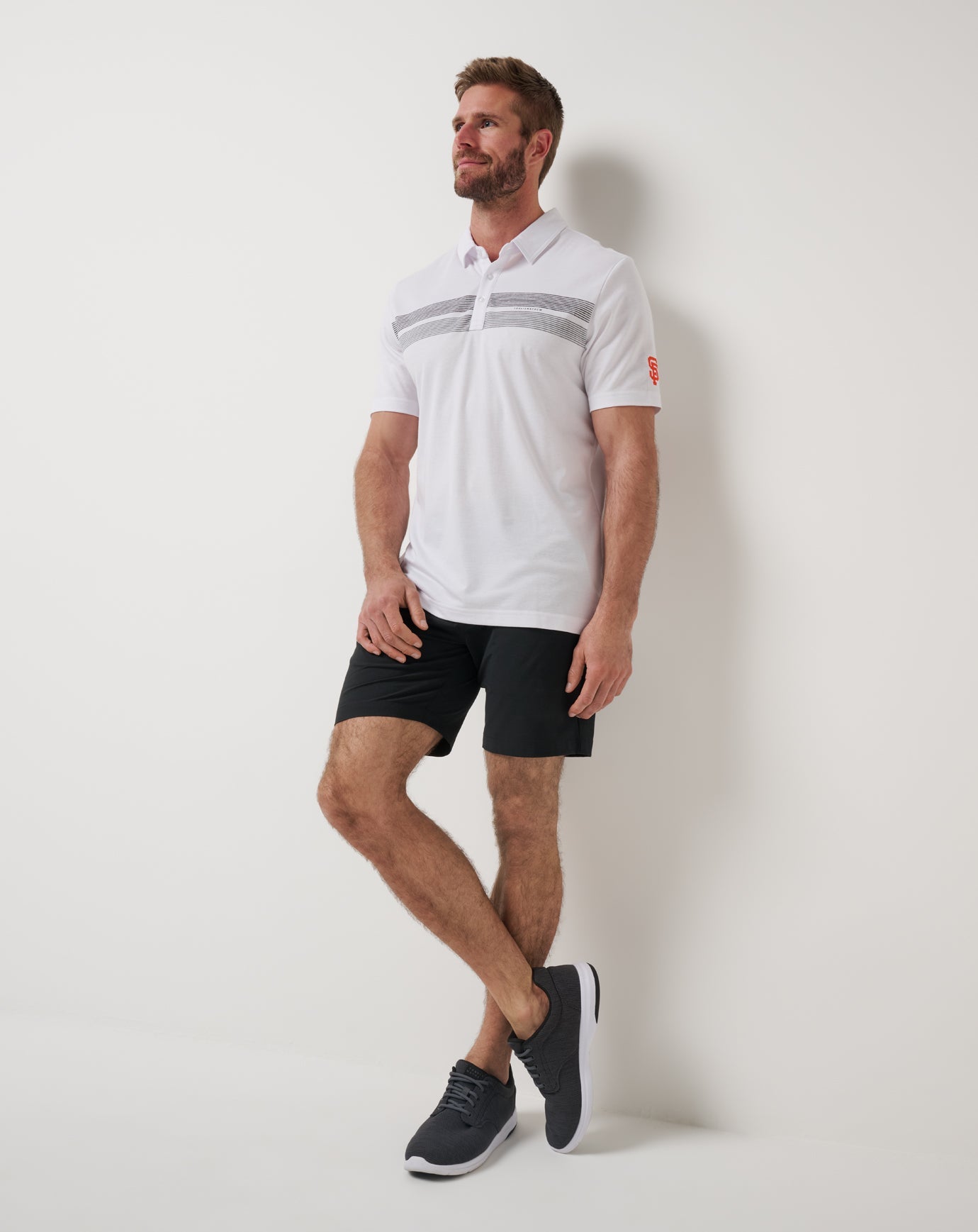 White Travis Mathew San Francisco Giants Top Recruit Polo