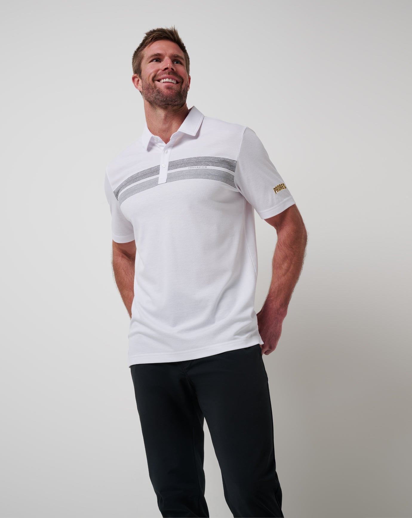 White Travis Mathew San Diego Padres Top Recruit Polo