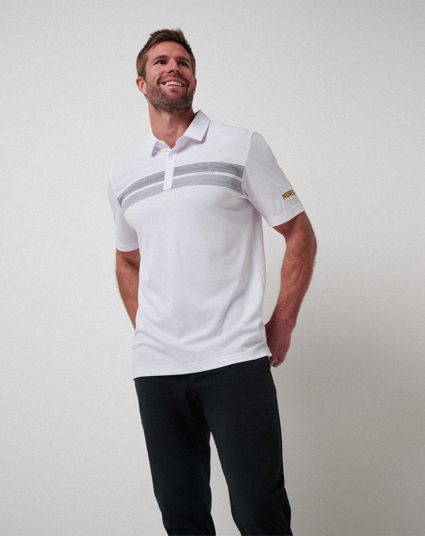 White Travis Mathew San Diego Padres Top Recruit Polo