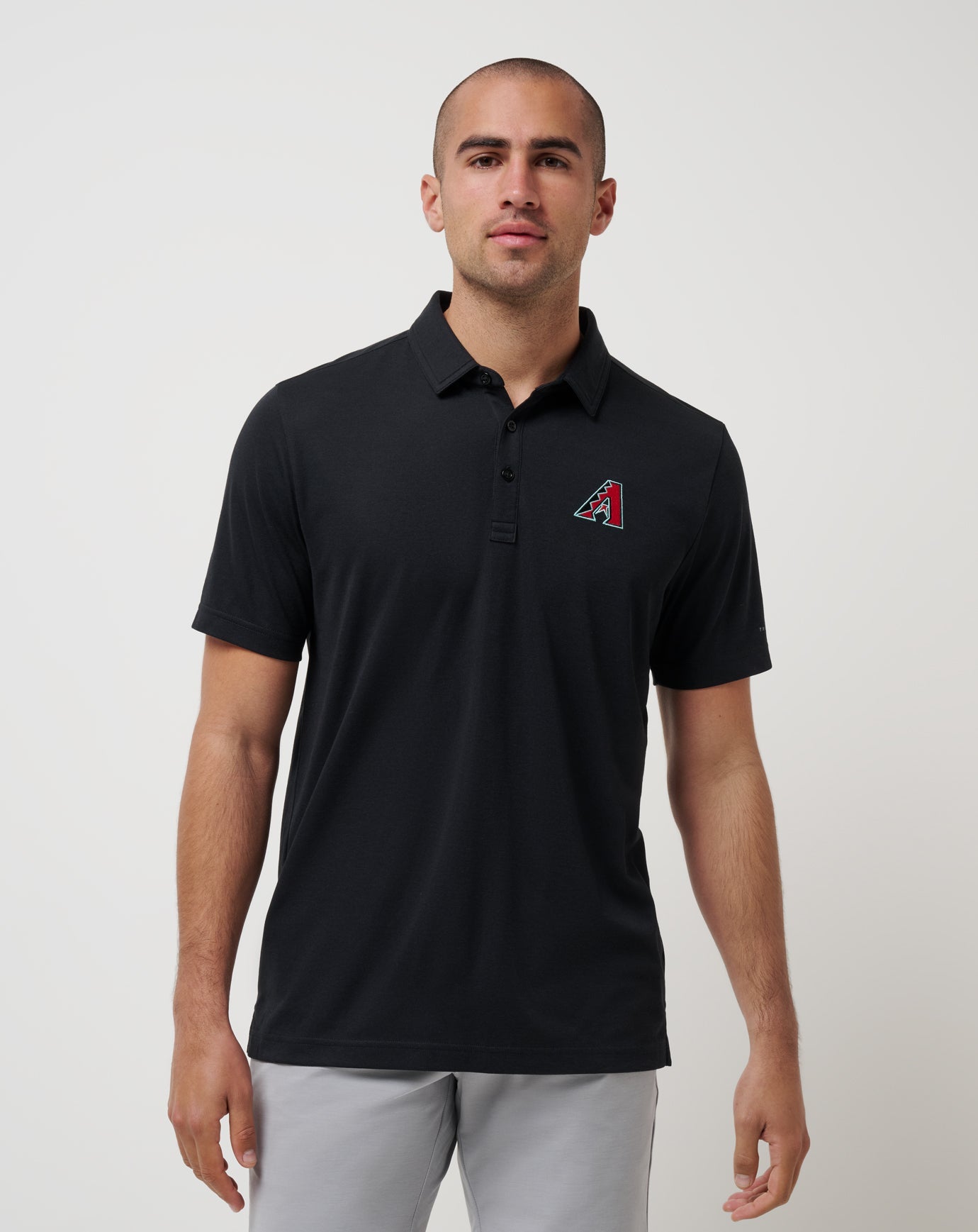 Black Travis Mathew Arizona Diamondbacks Playoff Pitch Polo