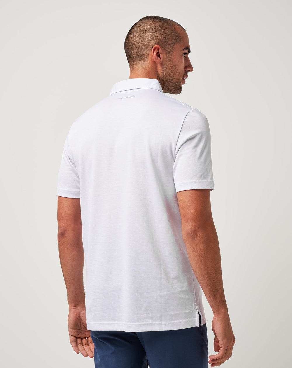 White Travis Mathew Chicago Cubs The Zinna Polo
