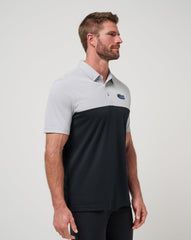 Heather Grey/Black Travis Mathew Florida Drop Back Polo