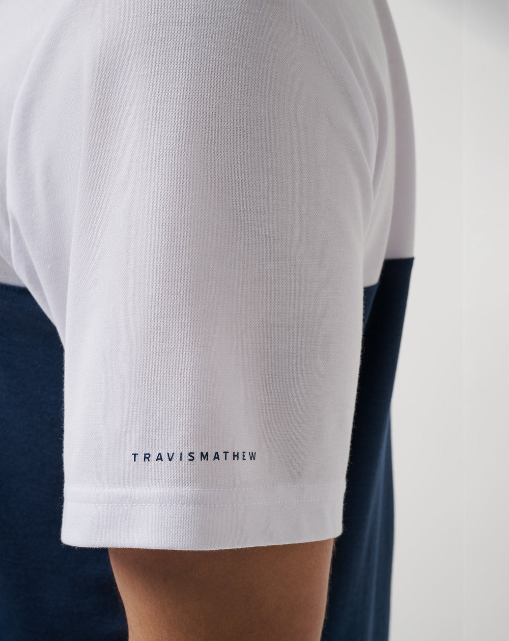 White/Navy Travis Mathew Toronto Blue Jays Home Run Leader Polo