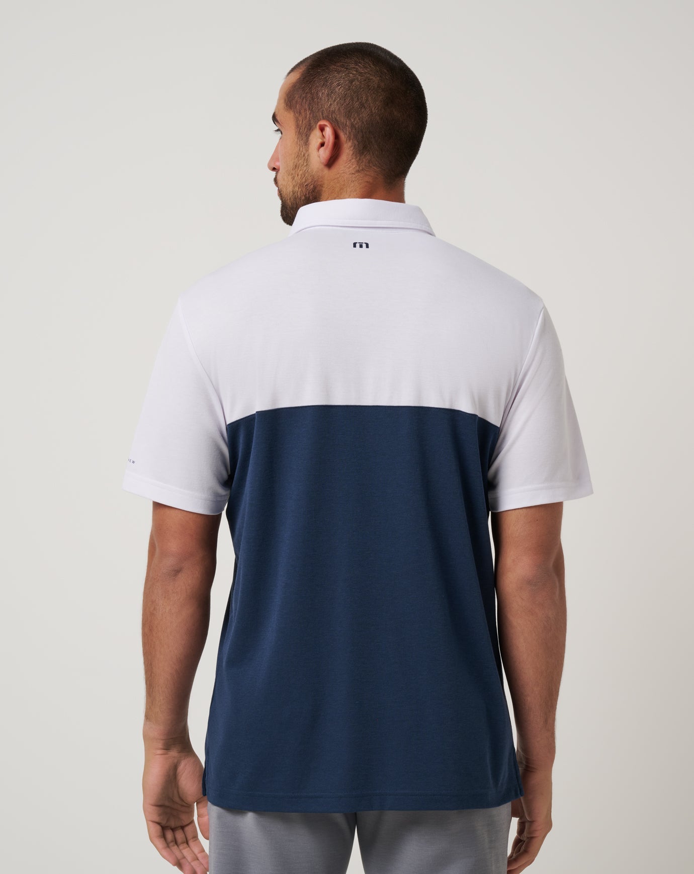 White/Navy Travis Mathew Washington Nationls Home Run Leader Polo