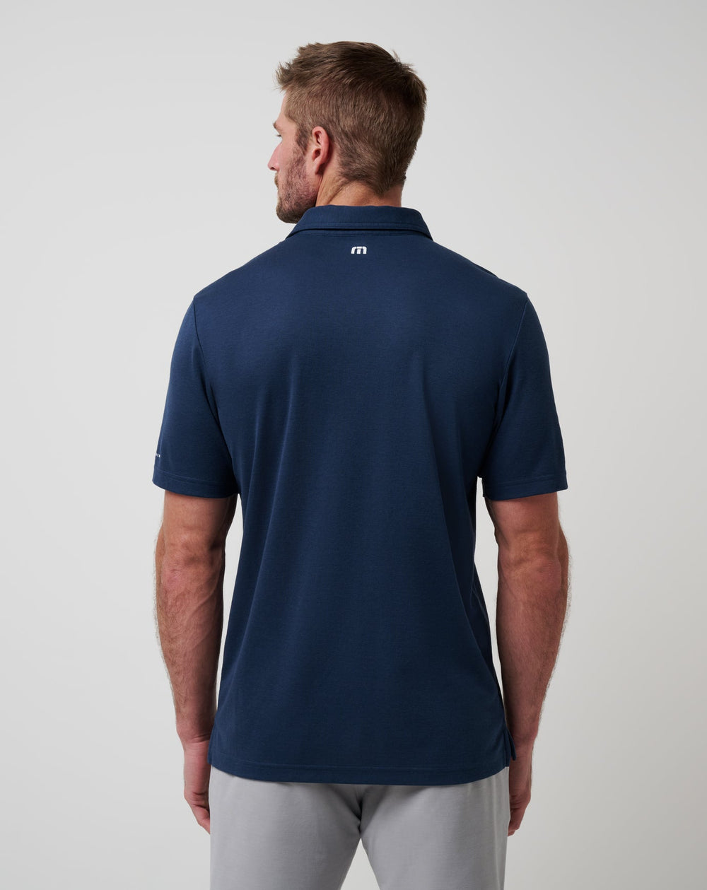 Navy Travis Mathew Washington Nationals Playoff Pitch Polo