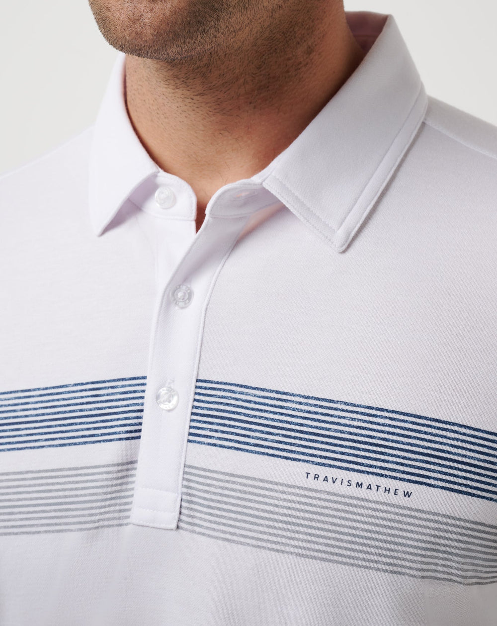 White Travis Mathew Washington Nationals Top Recruit Polo