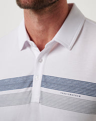 White Travis Mathew Atlanta Braves Top Recruit Polo