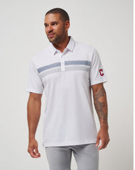 White Travis Mathew Cleveland Guardians Top Recruit Polo