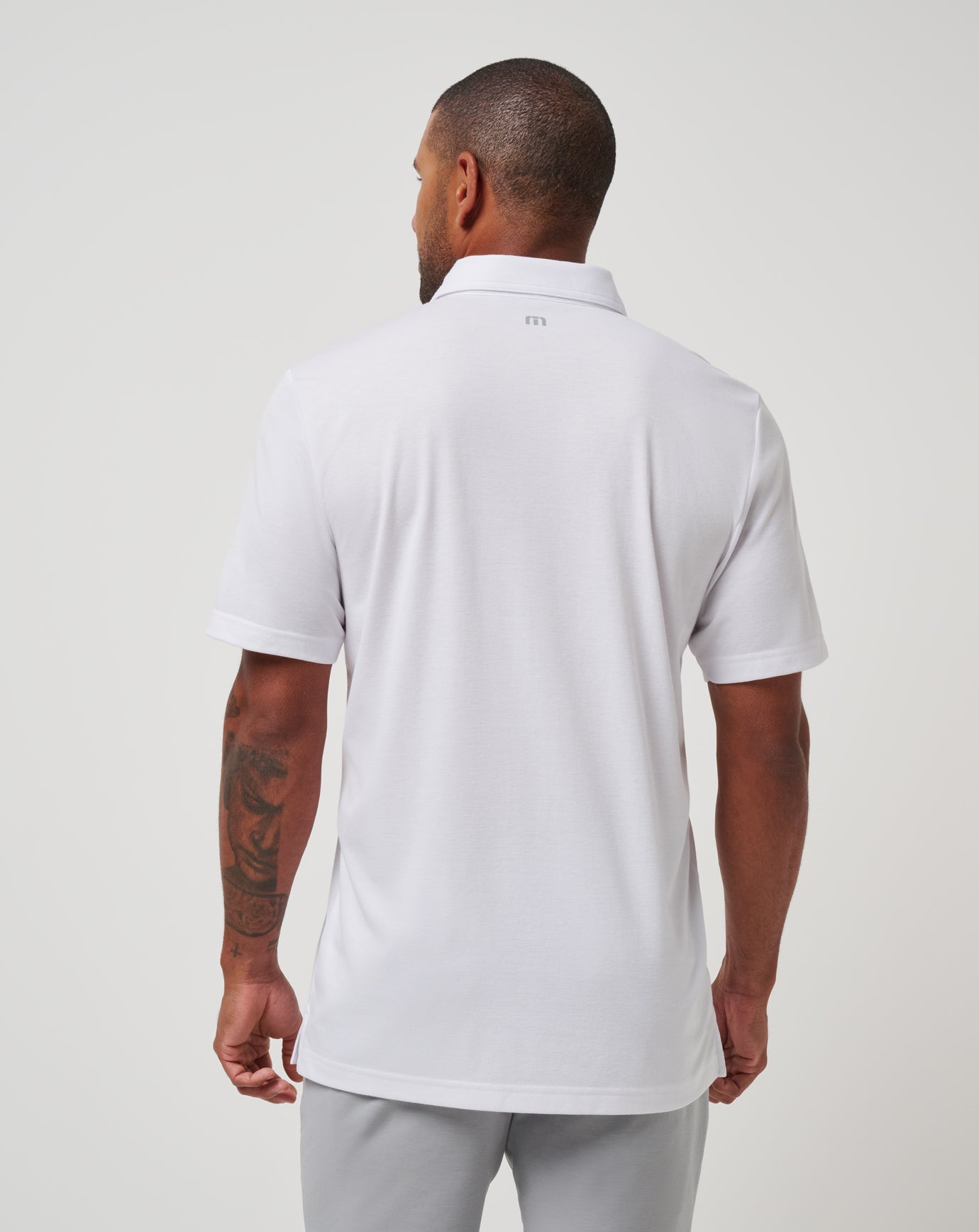 White Travis Mathew Cleveland Guardians Top Recruit Polo