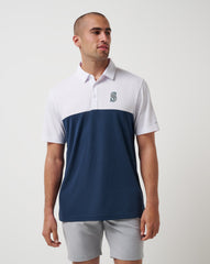 White/Navy Travis Mathew Seattle Mariners Home Run Leader Polo