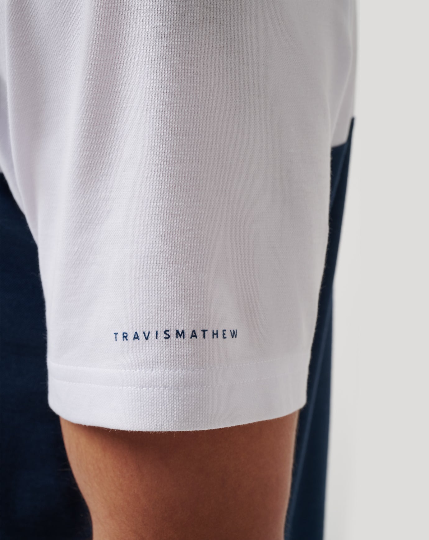 White/Navy Travis Mathew Seattle Mariners Home Run Leader Polo