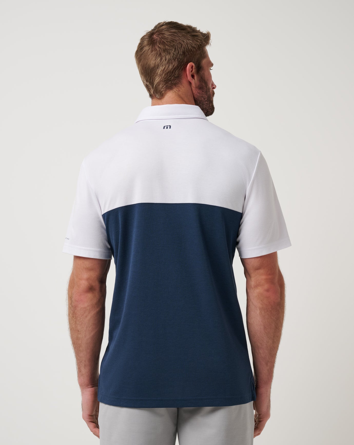 White/Navy Travis Mathew Los Angeles Angels Home Run Leader Polo