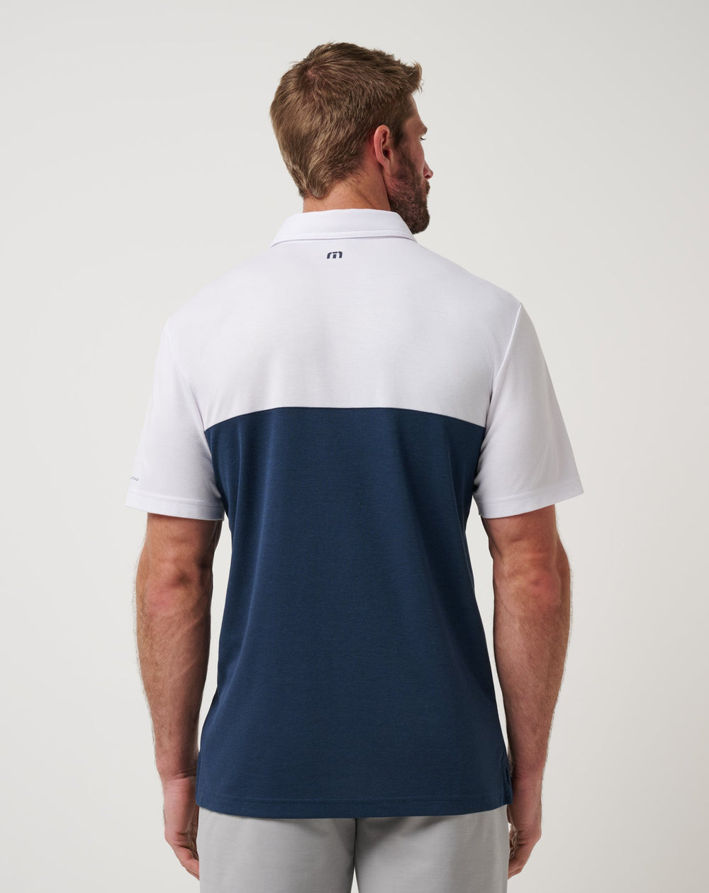 White/Navy Travis Mathew Los Angeles Angels Home Run Leader Polo