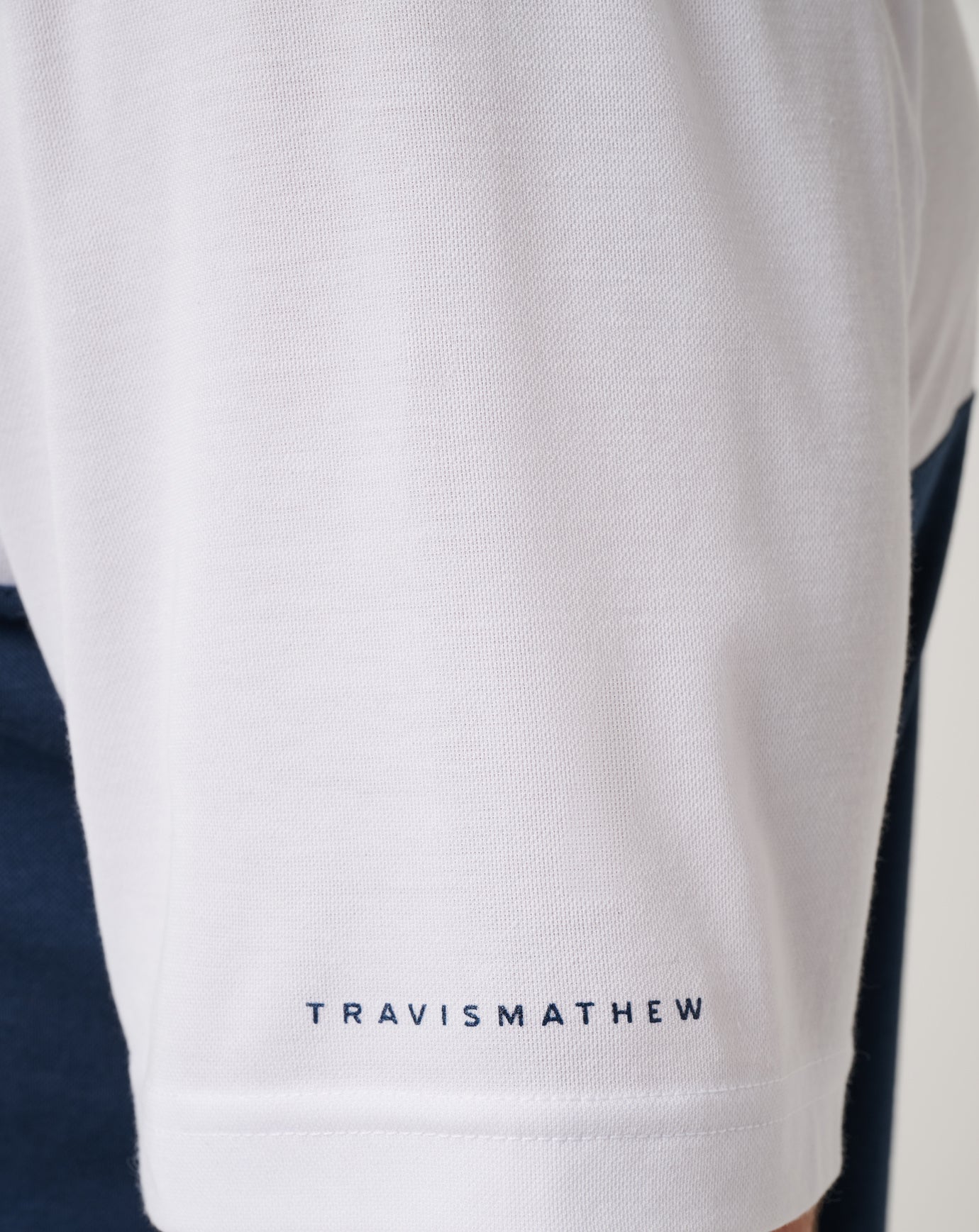 White/Navy Travis Mathew Los Angeles Angels Home Run Leader Polo