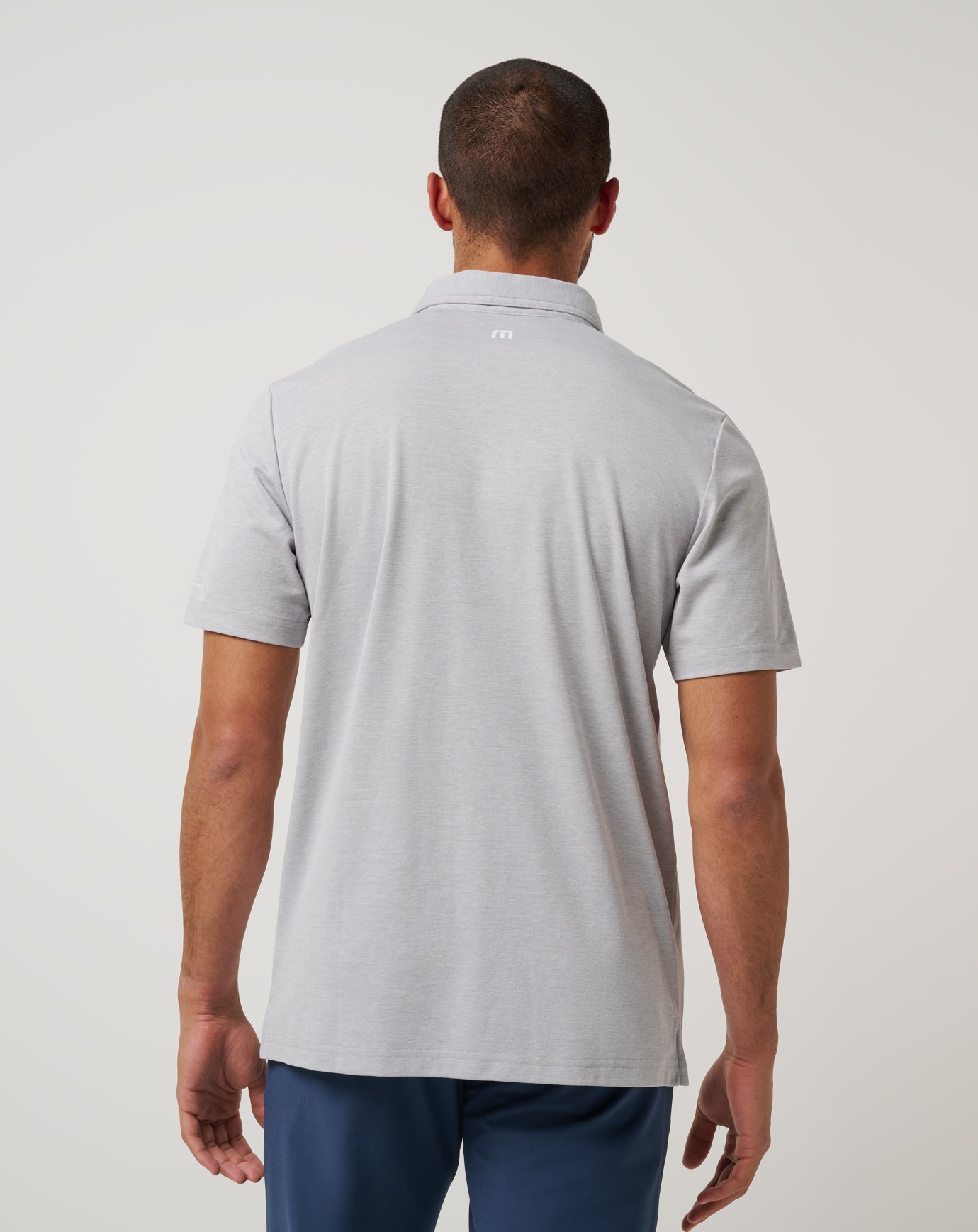 Heather Grey Travis Mathew Texas Rangers Playoff Pitch Polo