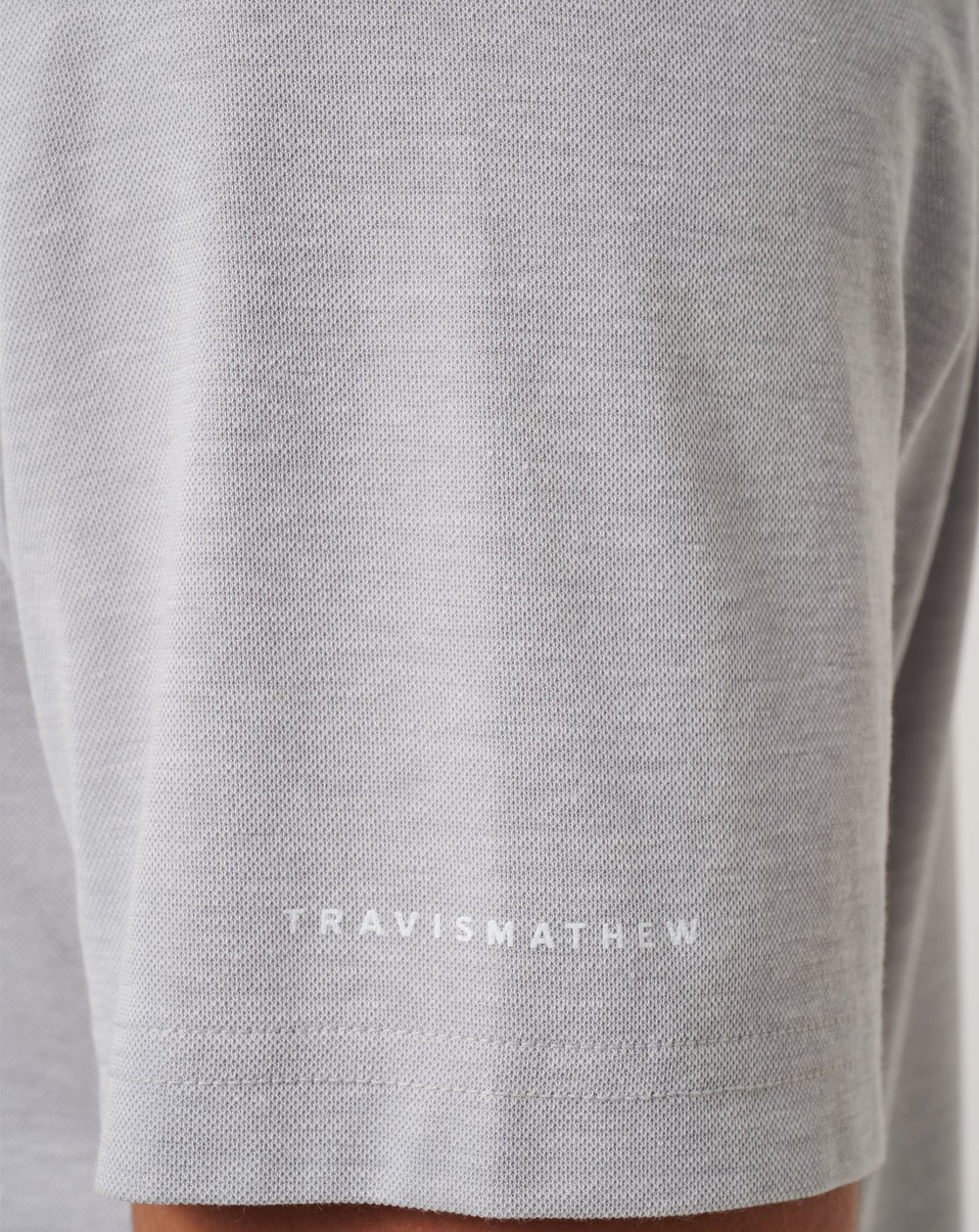Heather Grey Travis Mathew Texas Rangers Playoff Pitch Polo