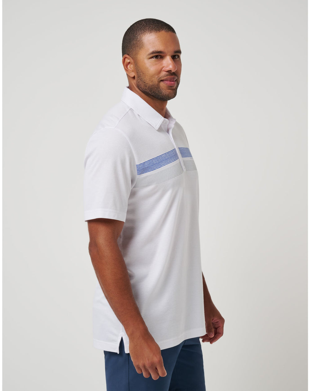 White Travis Mathew Texas Rangers Top Recruit Polo
