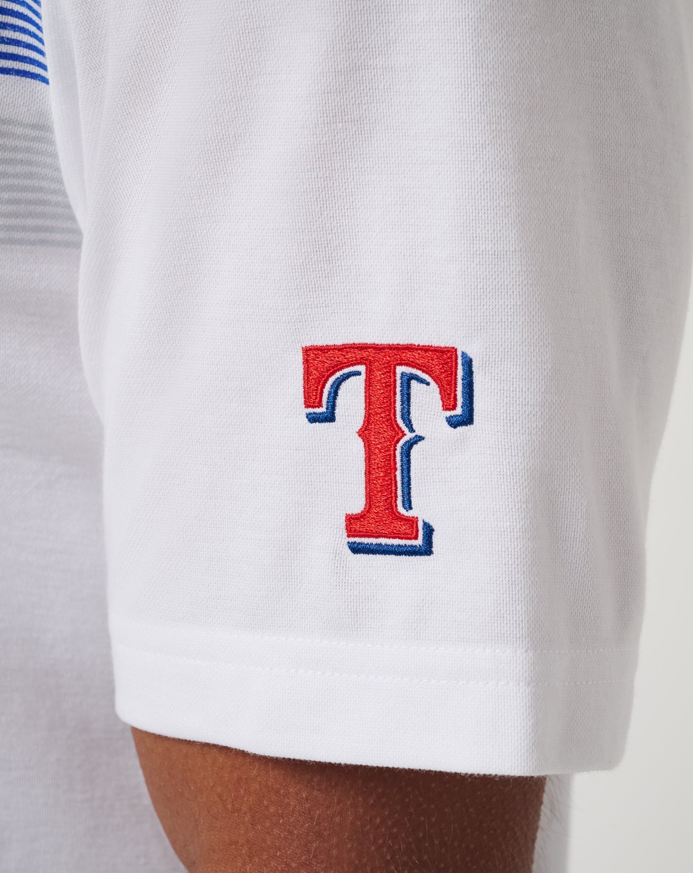 White Travis Mathew Texas Rangers Top Recruit Polo