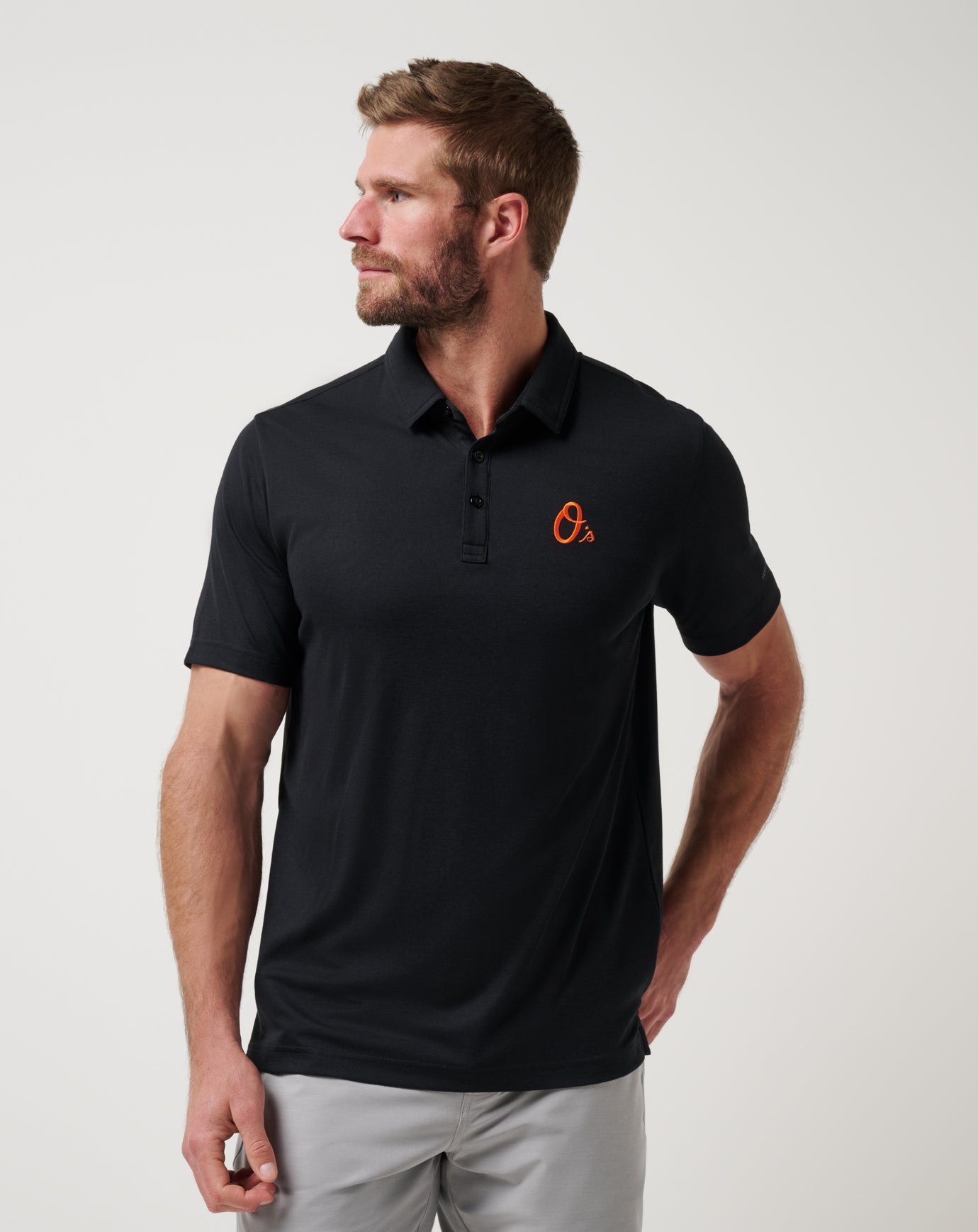 Black Travis Mathew Baltimore Orioles Playoff Pitch Polo
