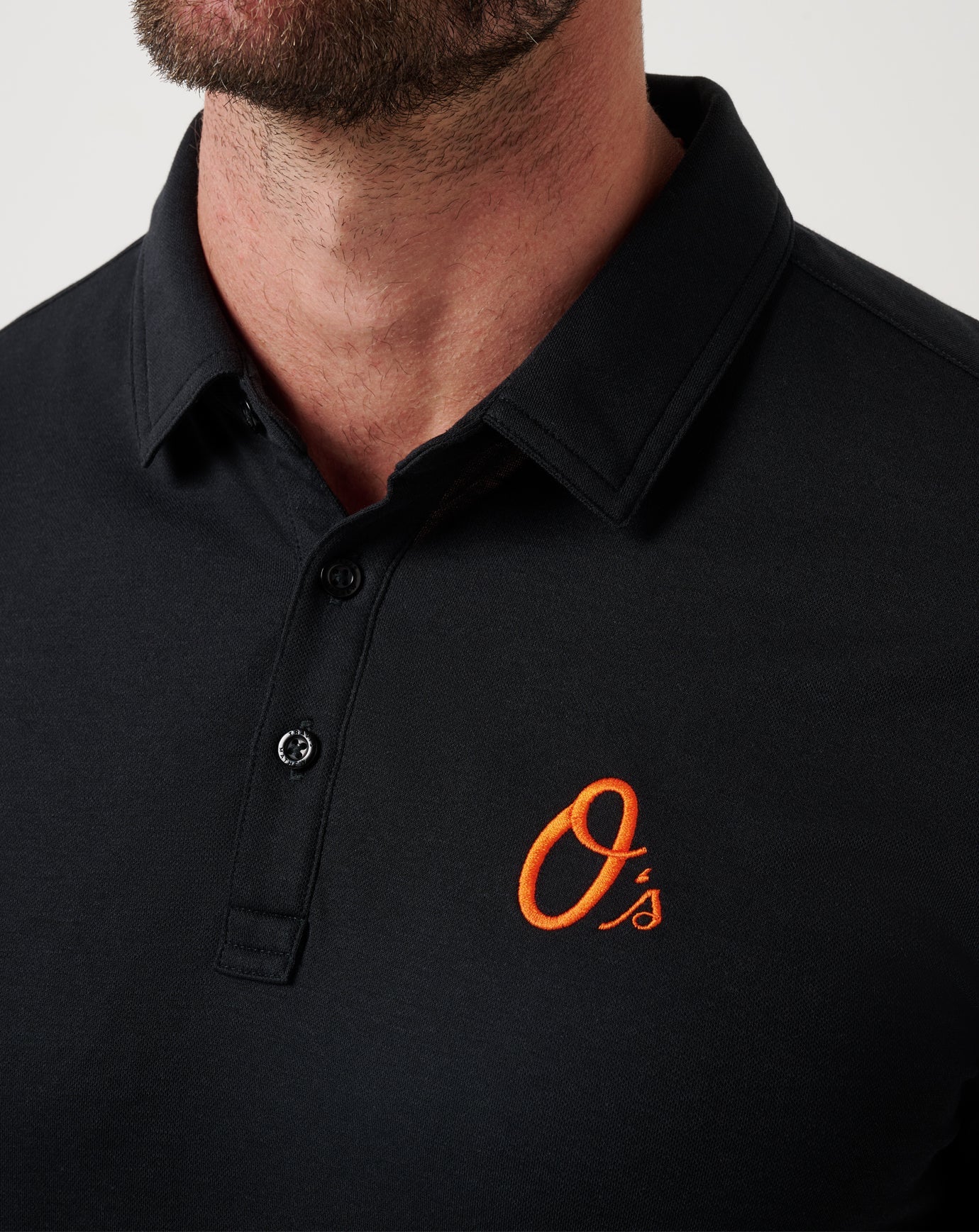 Black Travis Mathew Baltimore Orioles Playoff Pitch Polo