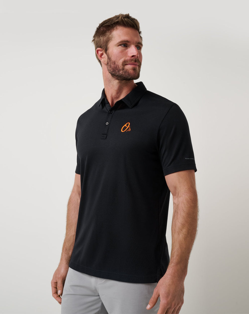 Black Travis Mathew Baltimore Orioles Playoff Pitch Polo