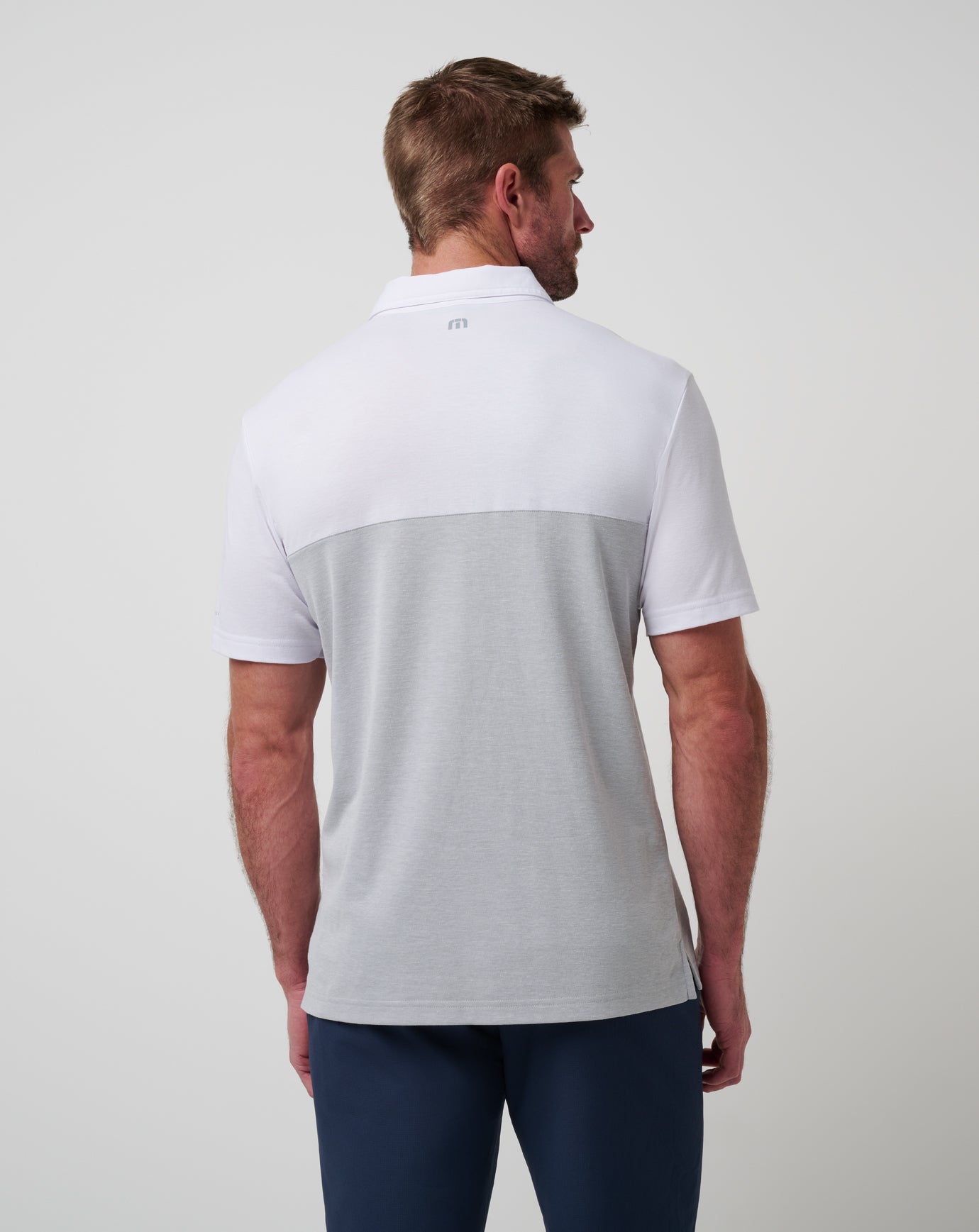 White/Heather Grey Travis Mathew Philadelphia Phillies Home Run Leader Polo