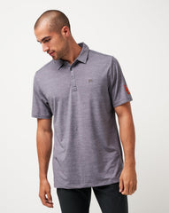 Heather Microchip Travis Mathew USC The Heater Polo