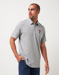 Heather Grey Travis Mathew Texas Rangers The Zinna Polo