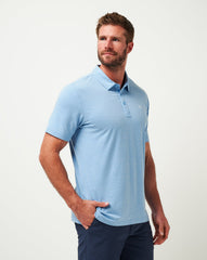 Heather Heritage Blue Travis Mathew Texas Rangers The Heater Polo
