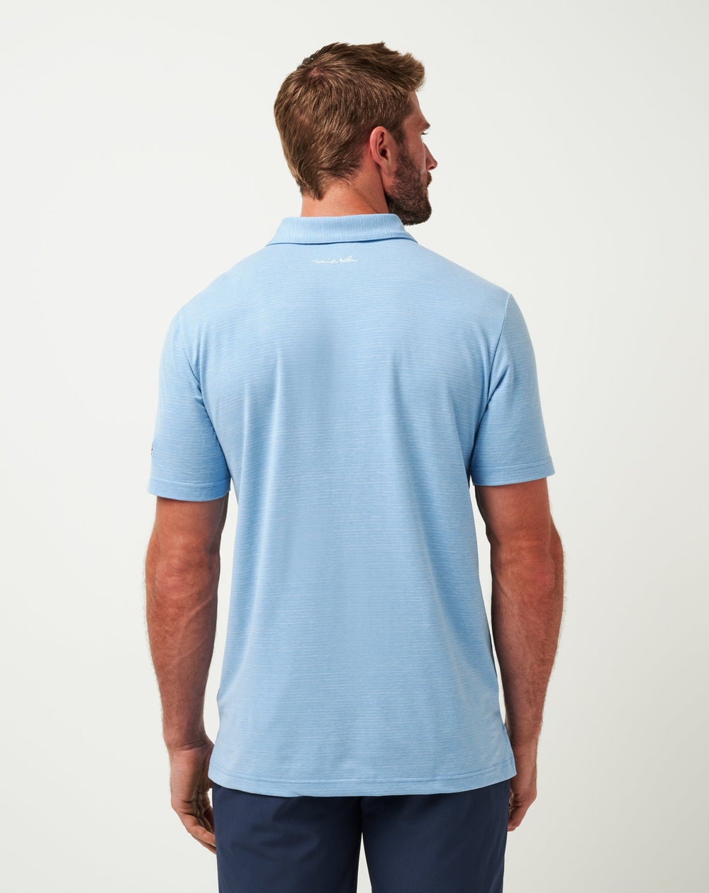 Heather Heritage Blue Travis Mathew Texas Rangers The Heater Polo