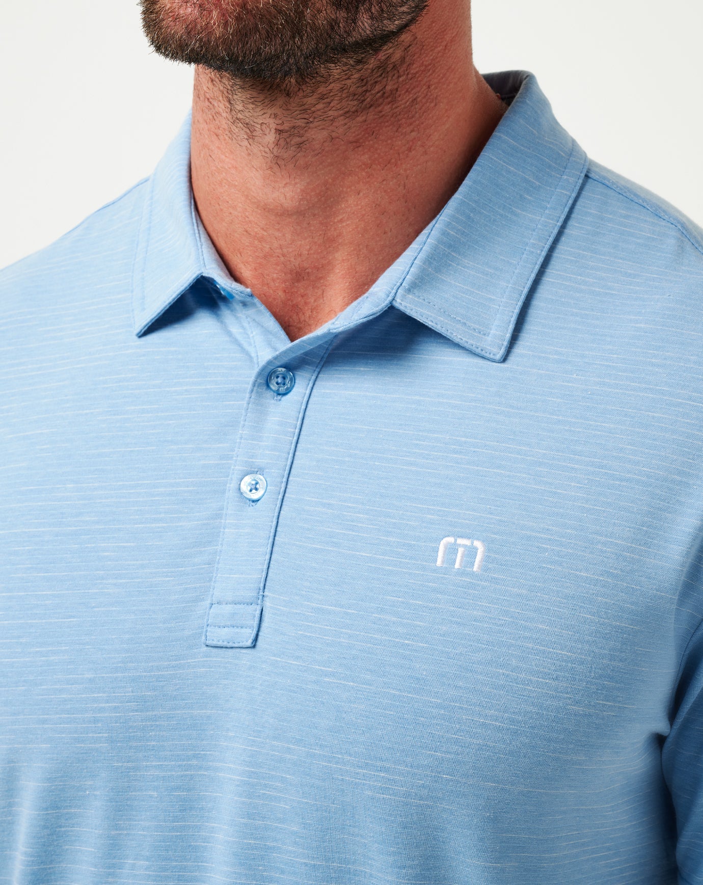 Heather Heritage Blue Travis Mathew Texas Rangers The Heater Polo