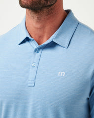 Heather Heritage Blue Travis Mathew Texas Rangers The Heater Polo