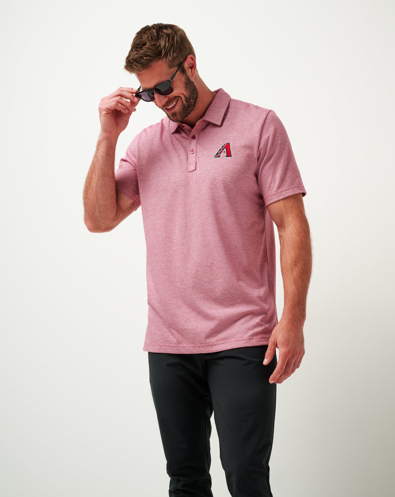 Heather Cardinal Travis Mathew Arizona Diamondbacks The Zinna Polo