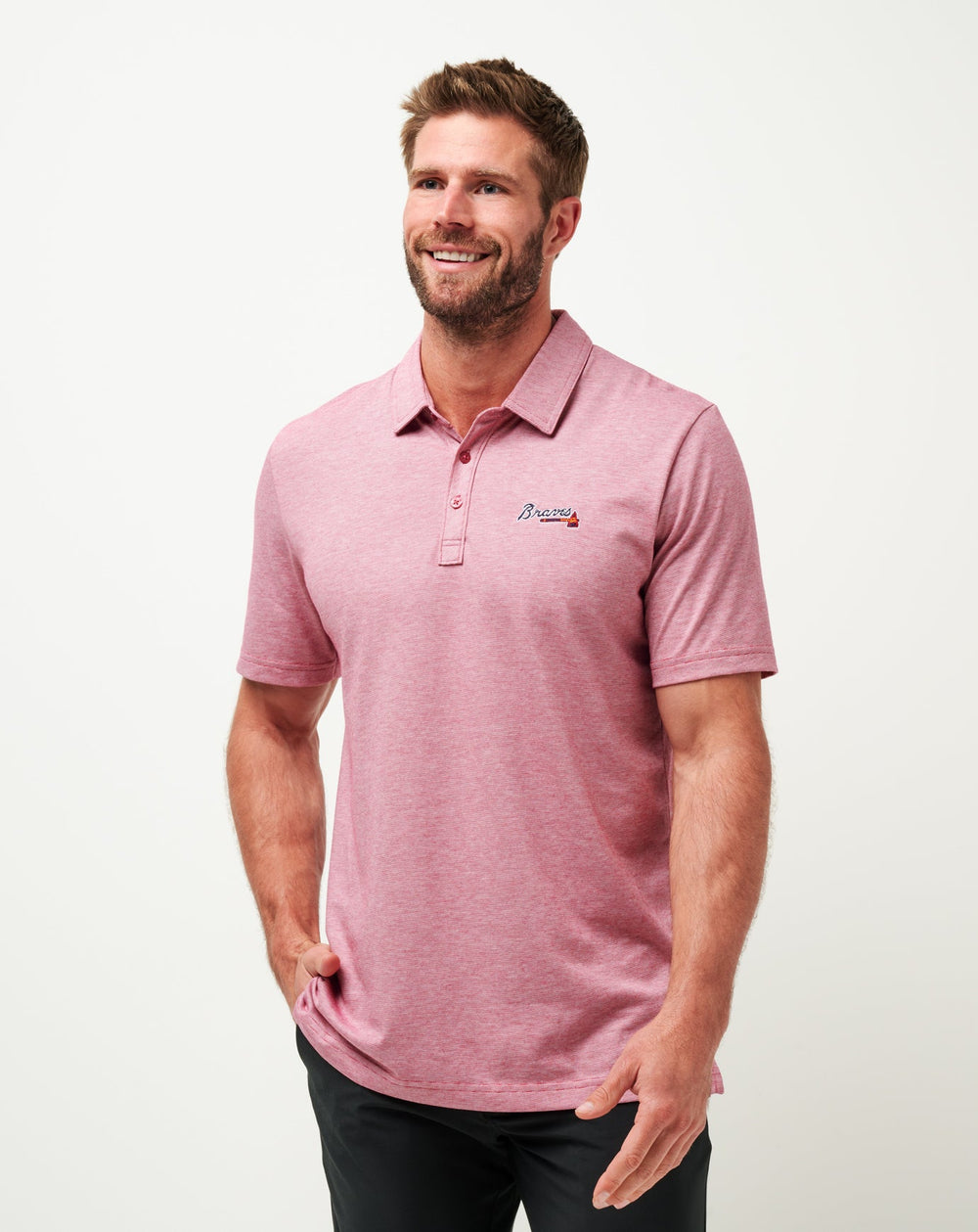 Heather Cardinal Travis Mathew Atlanta Braves The Zinna Polo