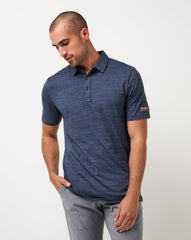 Vintage Indigo/Black Travis Mathew Atlanta Braves The Heater Polo