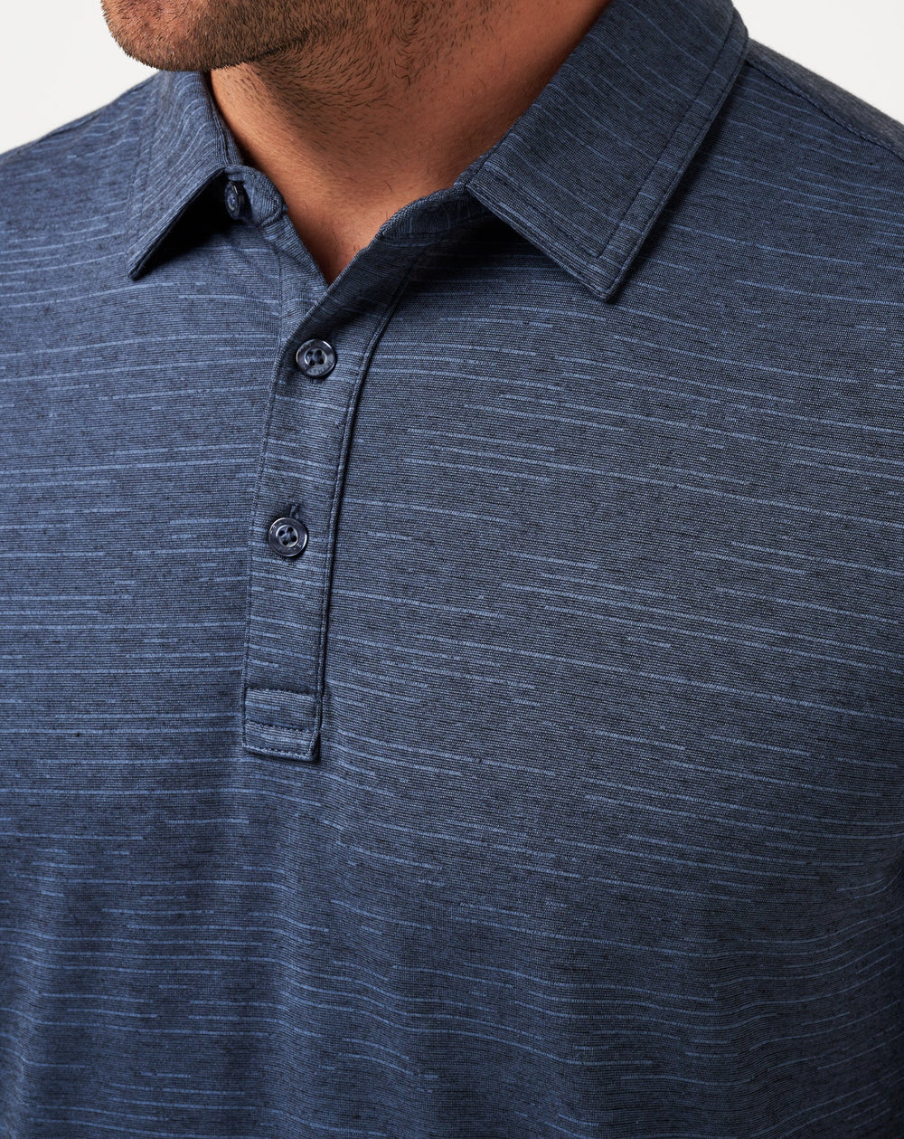 Vintage Indigo/Black Travis Mathew Atlanta Braves The Heater Polo