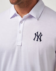 White Travis Mathew New York Yankees The Zinna Polo