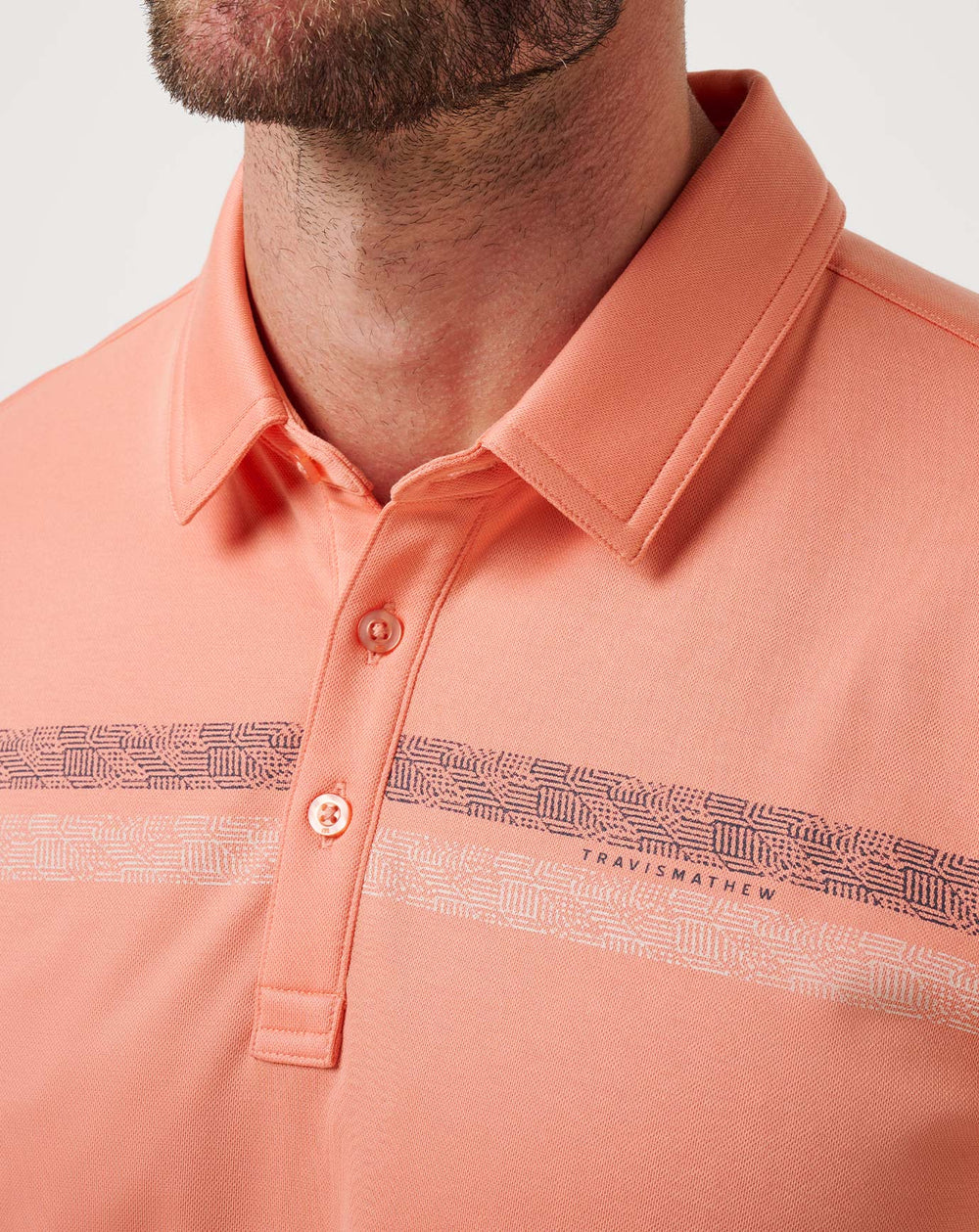 Terra Cotta Travis Mathew Roaming Routes Polo