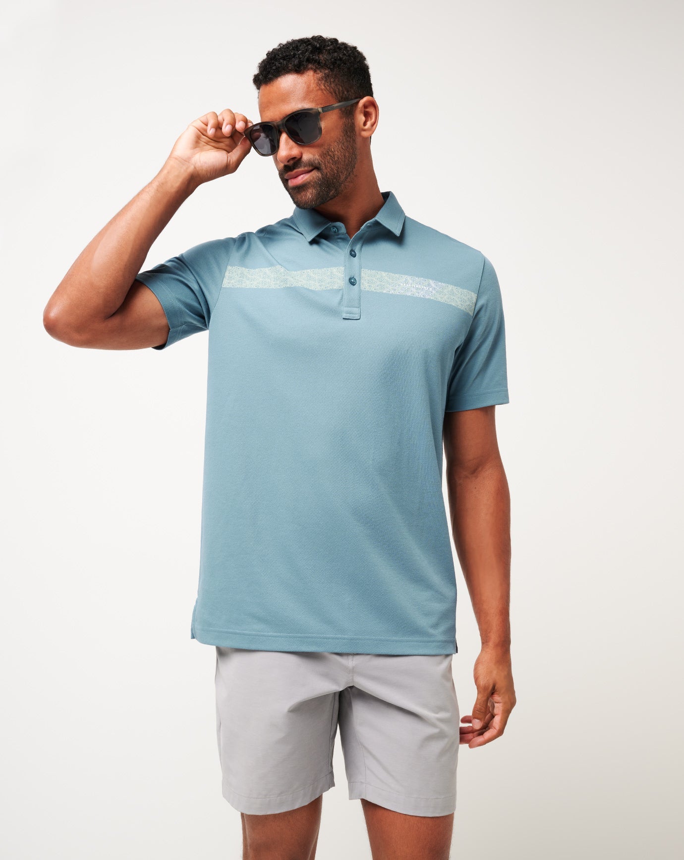 Captains Blue Travis Mathew Full Flight Polo